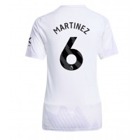 Stroje piłkarskie Manchester United Lisandro Martinez #6 Koszulka Wyjazdowej dla damskie 2025-26 Krótki Rękaw